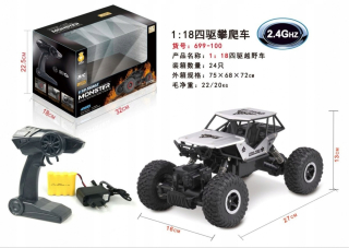 Big Car Controlled RC Auto Crawler 4x4 New