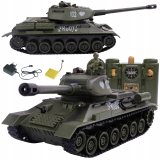 BIG CONTROLLED TANK 102 NÁDRŽE RUDY POŽIARU RC