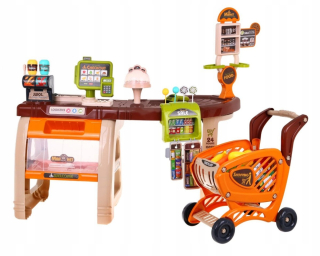 Veľký supermarket pre deti Fun Fun v obchode