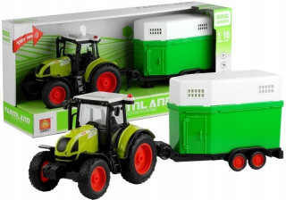 VEĽKÝ TRAKTOR S PRÍVOZOM NA KONIEK zvukové svetlo
