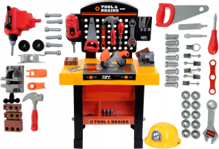 Veľký DIY dielenské náradie Kit + helma