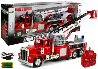BIG hasičské auto diaľkový ovládač 60CM RC 1:18