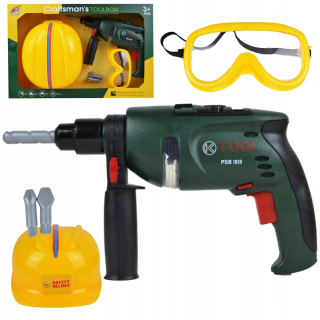 Veľký DIY Kit vŕtačka okuliare + Helmet