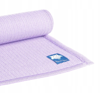 Prikrývka, prehozy na posteľ - Veľká fialová prikrývka bambusová prikrývka 100% 100x120