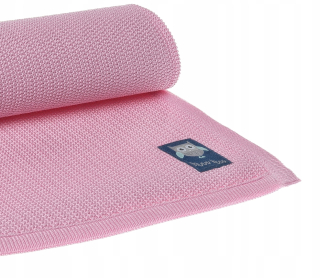Prikrývka, prehozy na posteľ - Veľká ružová prikrývka bambusová prikrývka XL 100x120
