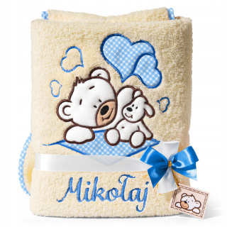 Prikrývka, prehozy na posteľ - Alvi prikrývka pre dieťa 75x100 100% bavlna
