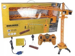 Stavebný žeriav Crane 1:14 R / C 2,4 GHz stavebníctve