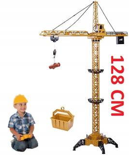 ŽERIAV ŽERIAV 128cm DIAĽKOVÉ OVLÁDANIE DIAĽKOVÉ OVLÁDANIE + PRILBA