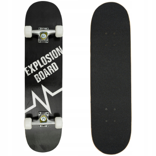 Výbušná doska Skateboard - čierna