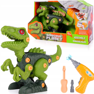 Dinosaur pre krútenie malé konštruktor vyskrutkovať
