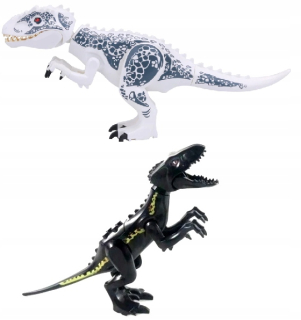 Stavebnica - Dinosaur Indoraptor Indominius 2ks + Lego samolepky