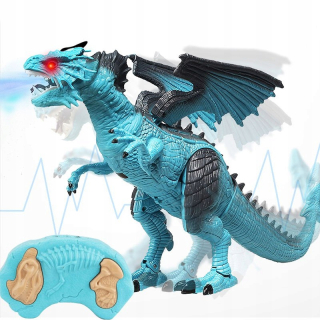 Dinosaur Dragon na diaľkové ovládanie RC + zvuky