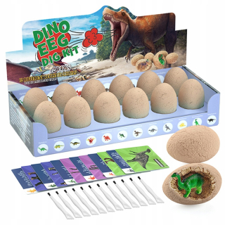 Dinosaur Dinosaur Archeologické Blind Box 12sz