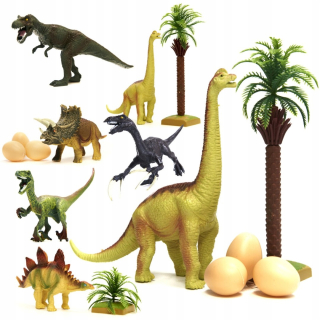 Dinosaury Figurines Set 14el.