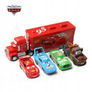 Autá DisneyPixarMackTruck Mini autá po 4 baleniach
