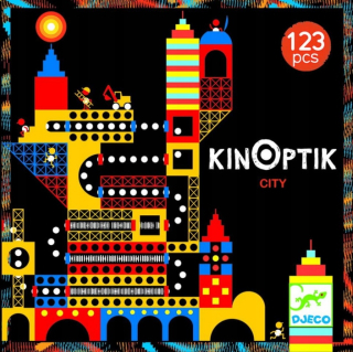 Djeco Kinoptik Mesto Magnetické puzzle