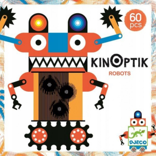 Djeca Kinoptik Roboti Magnetické puzzle