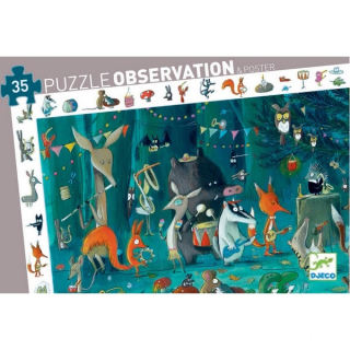 Djeca: Puzzle pozorovanie orchester 35 el. 3+ 7588