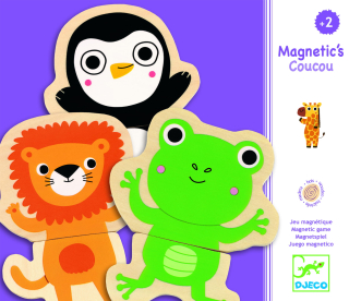 Magnetické puzzle Djeco Jungle 2el. DJ03118