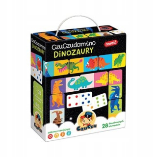 Domino dinosaury Czuczu 2+ Bright Junior Media Jus