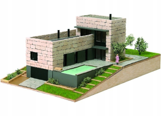 Stavebnica - DOMUS KITS VILOMARA 40601 keramický model 3D