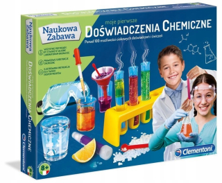 Chemická prežíva 100 Malý chemik Clementoni