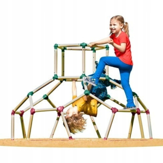 Tramplolína  - Dome Climber rebrík pre deti