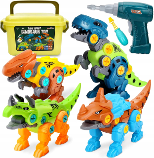 Dreamon rozobrať dinosaurus, DIY set, vrták