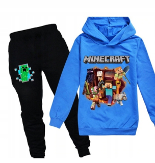 Minecraft -  Sada minecraft s minecraftmi mikiny a nohavíc 128 134