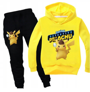 Pokémon - Pikachu TrackSu Pokemony Mikina a nohavice 146 152