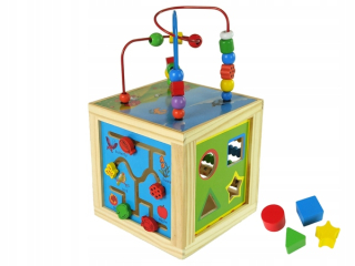 Drevený senzor triediča vzdelávacieho Cube Maze