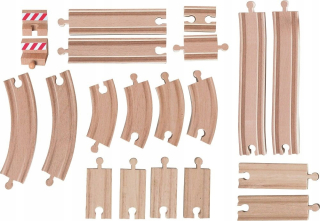 Drevená front set stop pre Woody vlaky