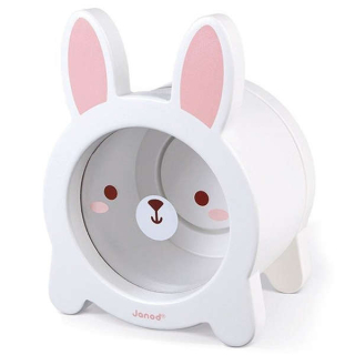 Pokladnička pre deti - Drevená prasiatko banky Janod Rabbit