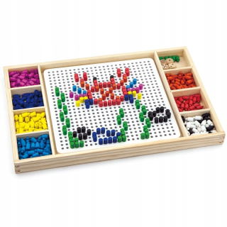 Drevené puzzle 2in1 Moziaka čínska Viga hračky