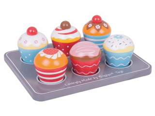 Drevená cupcakes vdolky Sušienky Sušienky 24
