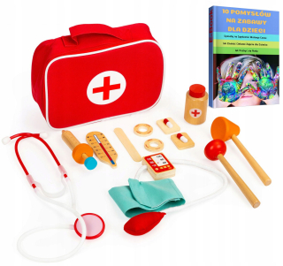 Drevený súbor Doctor Doctor Bag 12 EL