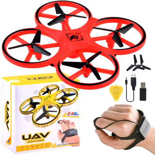 Dron riadená ručne + diaľkové ovládanie Quadrocopter RC0573