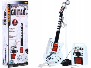 Veľký elektrický gitarový mikrofón pre deti
