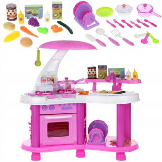 Big Kitchen pre deti Pink rúry