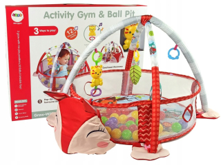 BIG 3v1 Mat pre Baby Basenik s loptičkami