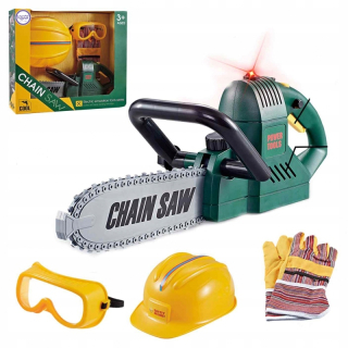 Veľký pílový reťaz Toolkit helma okuliare
