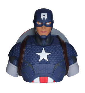 Pokladnička pre deti - Veľké prasiatko MARVEL Avengers CAPTAIN AMERICA