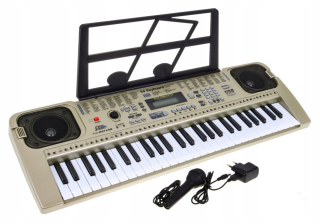 Veľká klávesnica USB MP3 syntezátor, mikrofón