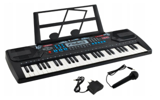 Veľký Keyboard Piano Organ pre vedu 54 Mikrofón
