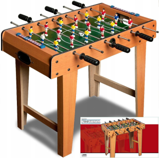 Veľký stolný futbal Wood 69x37 cm Player 18