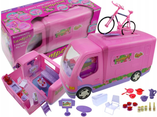 Veľký Dream Car Camper CAMPER Doll Kit