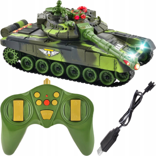 Big Diaľkovo ovládané Tank Tank 9993 Bitka