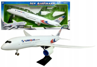Veľký lietadlo 01:52 Model Folding na kolieskach import