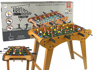 Veľký drevený stolný futbal futbal