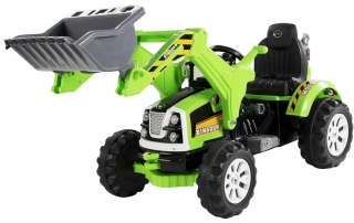 Veľký traktor batérie s lyžičkou vo veku 12 V až 8 rokov